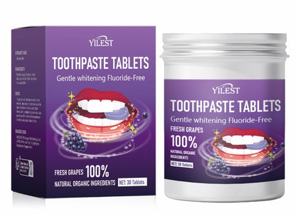 Natural ToothPaste Tabs – Fluoride Free