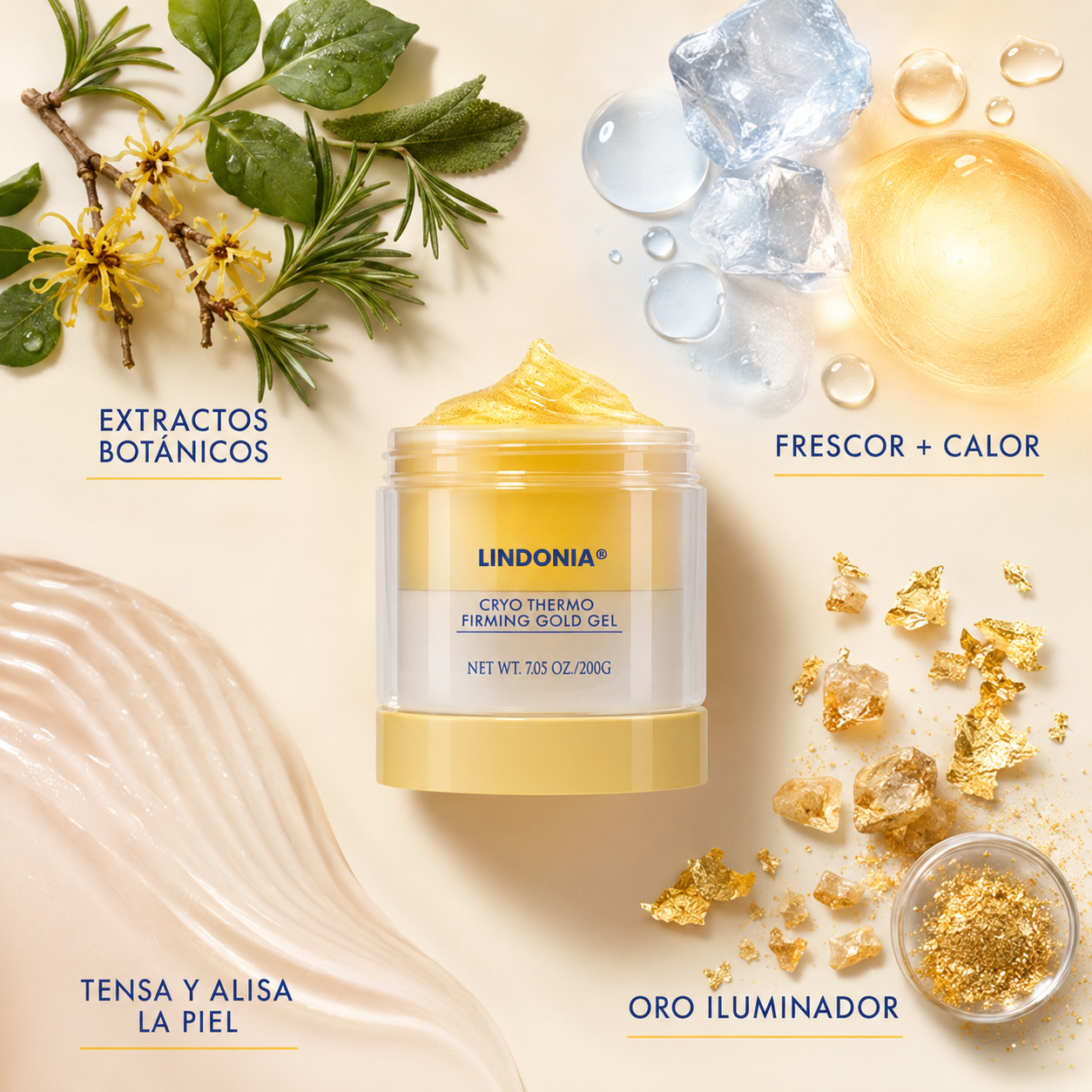 Lindonia® Gold Gel Anticelulitis