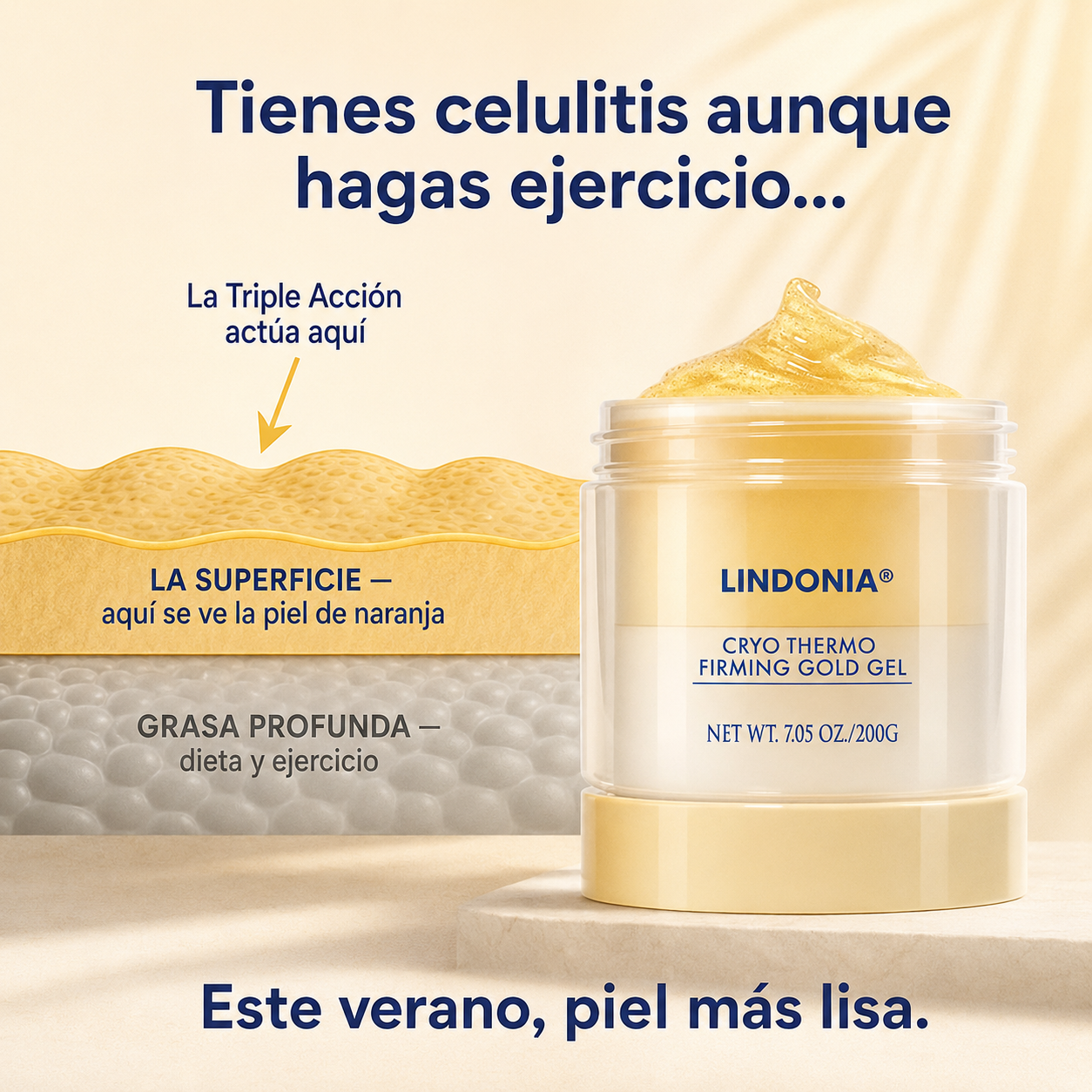 Lindonia® Gold Gel Anticelulitis