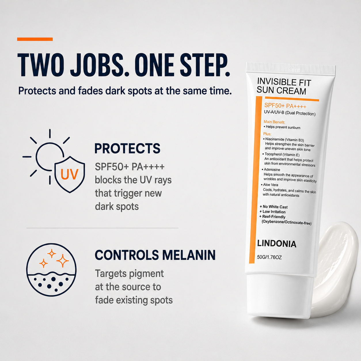 Lindonia® Korean Glow SPF50+