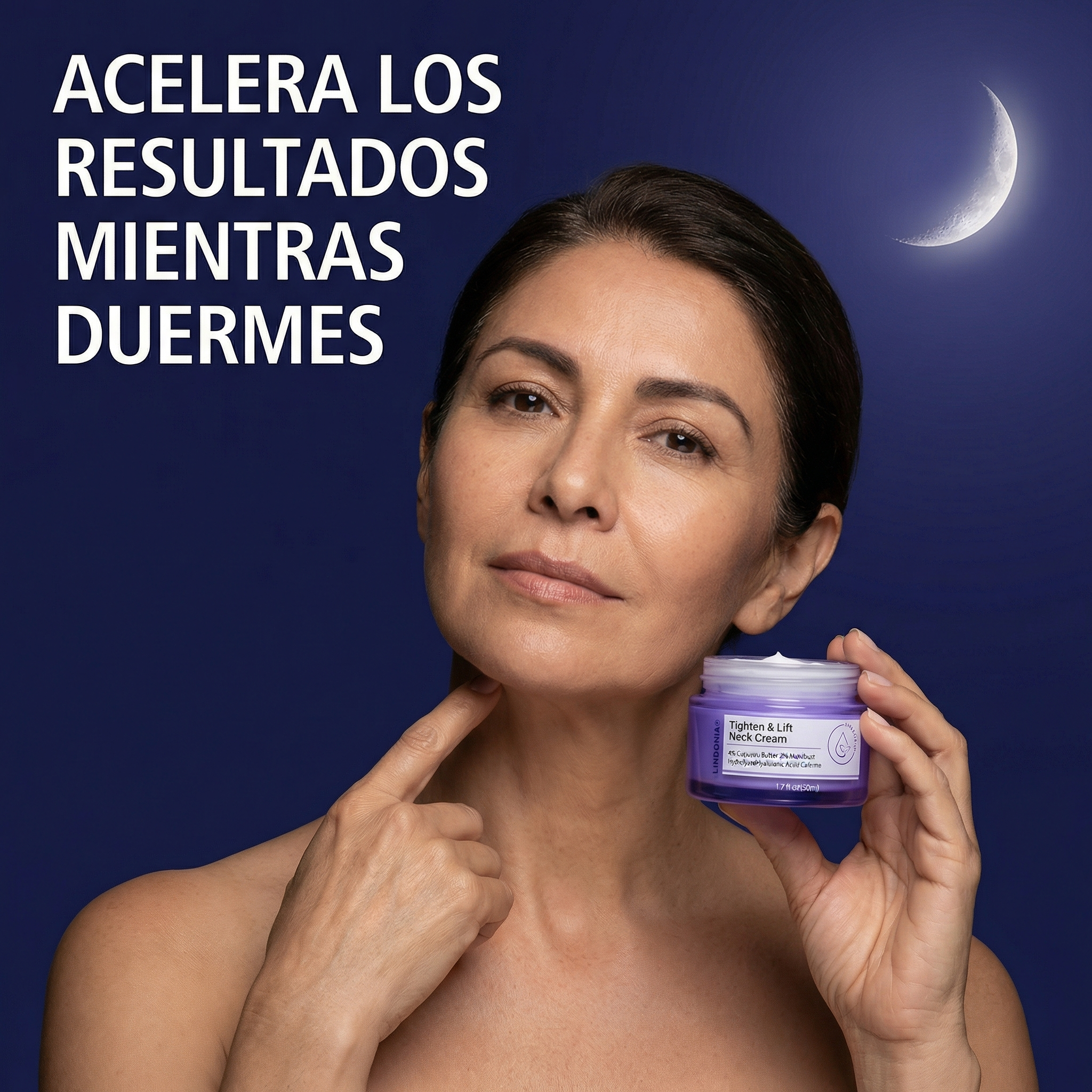 Lindonia® Night Repair™ Cuidado Nocturno Papada