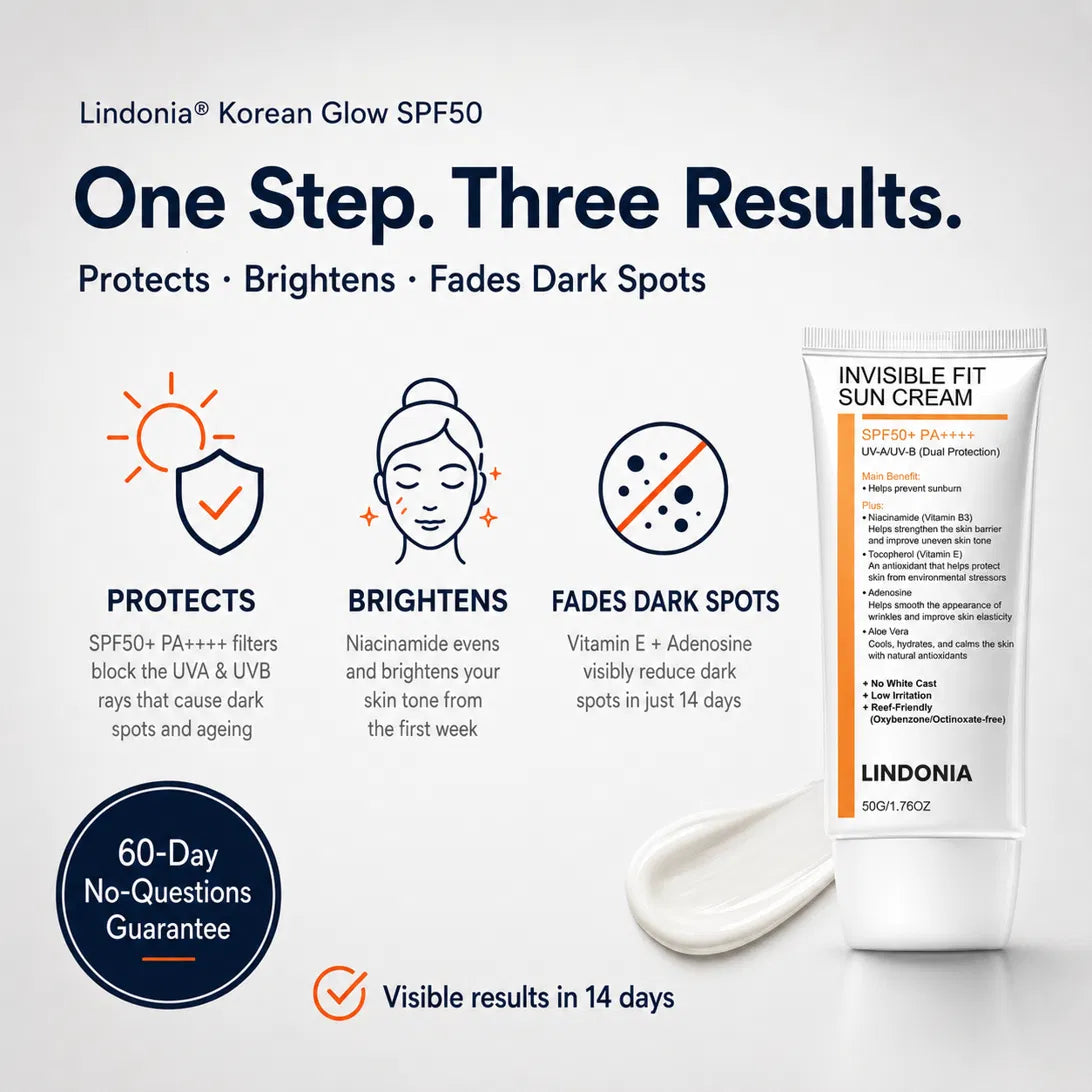Lindonia® Korean Glow SPF50+
